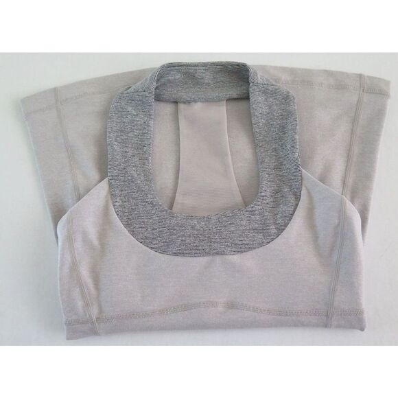 Lululemon Women's Sz 4 Gray Scoop Neck Tank Top - Picture 6 of 6